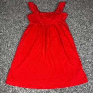 victoria secret red empire dress